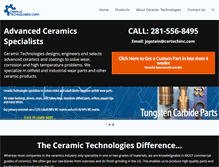 Tablet Screenshot of certechinc.com